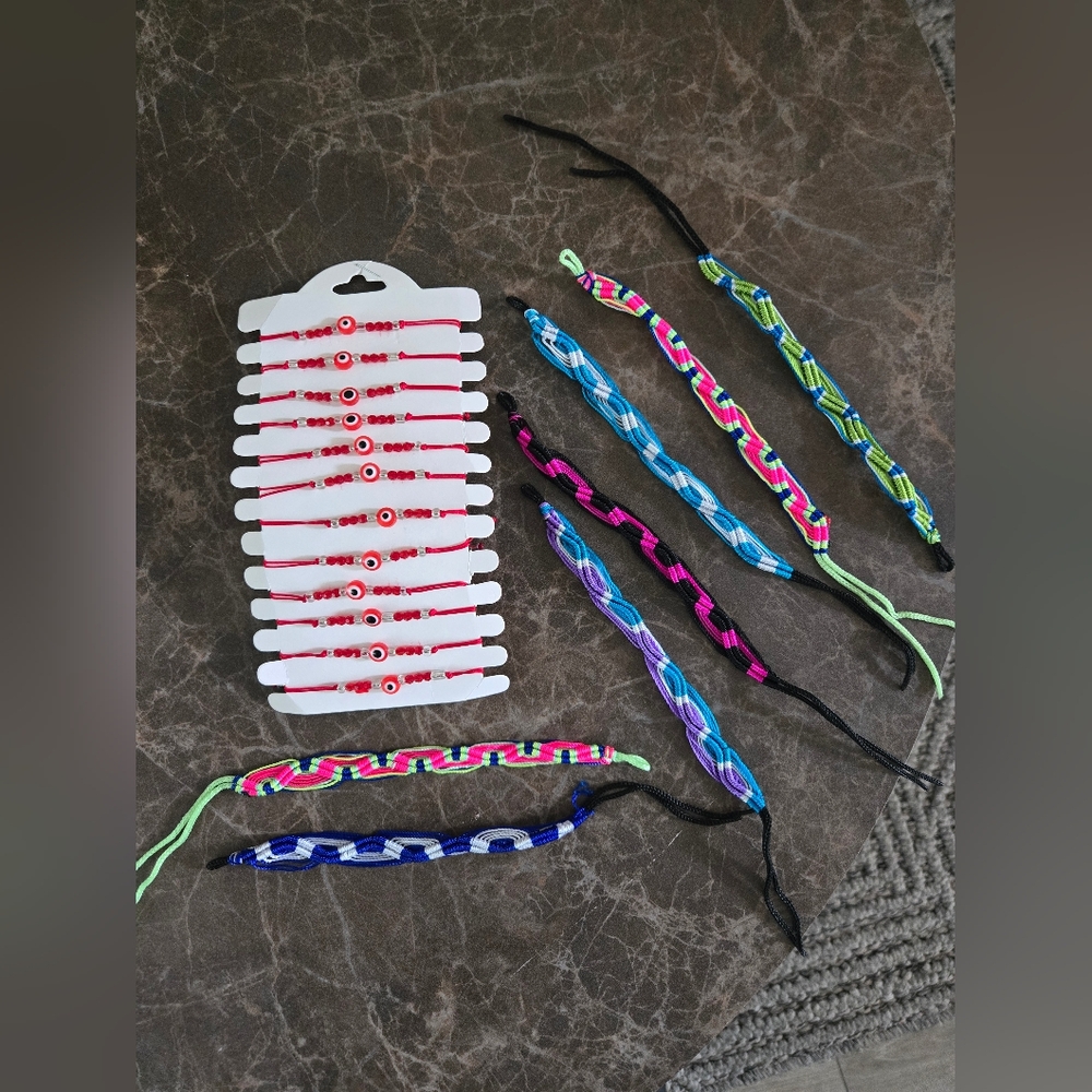 Colorful Friendship Bracelets Set